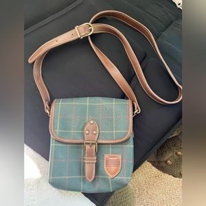 Esprit Vintage Crossbody Purse Pebbled Leather